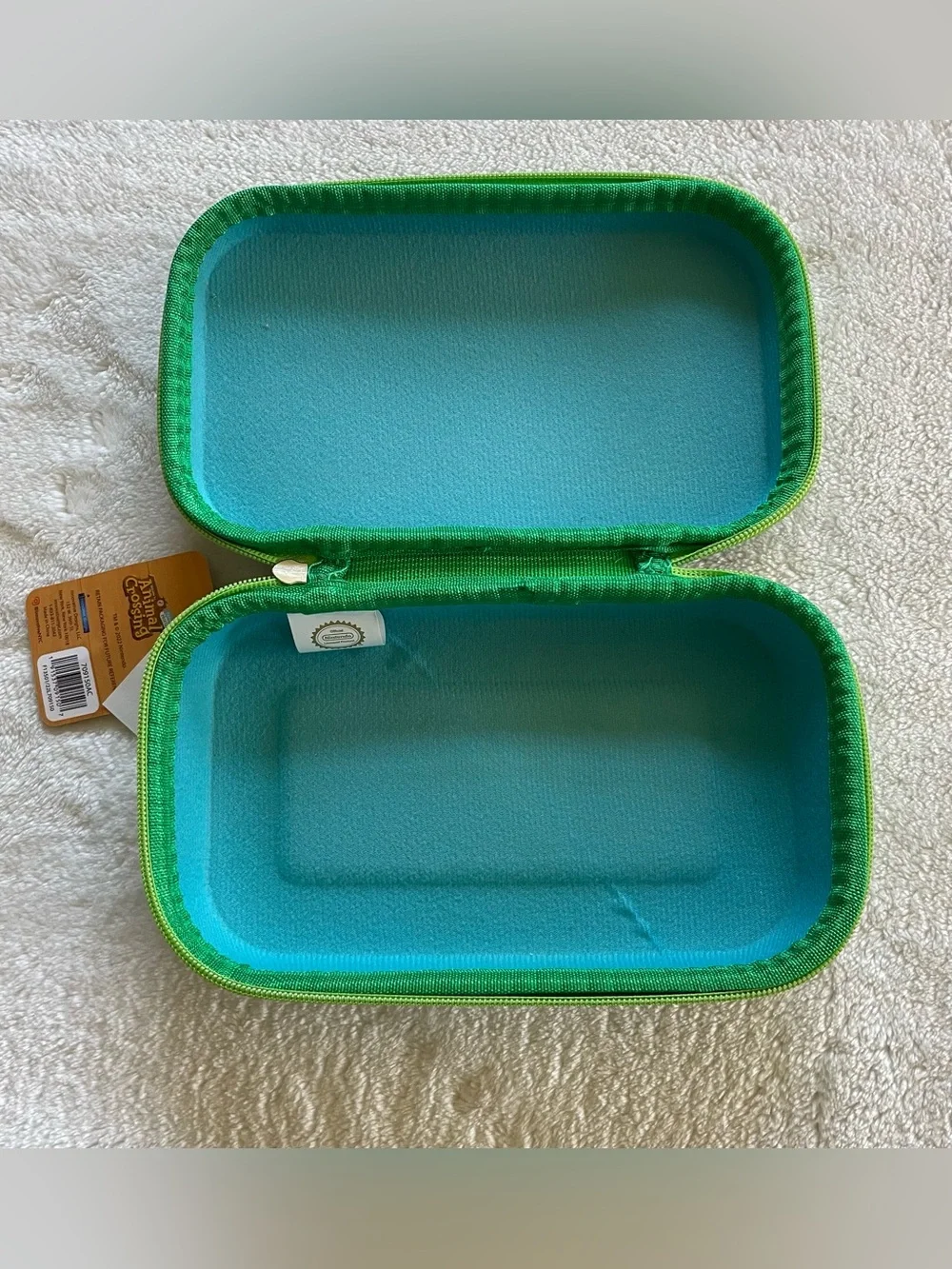 Animal Crossing Fabric Hard Shell Pencil Case NWT